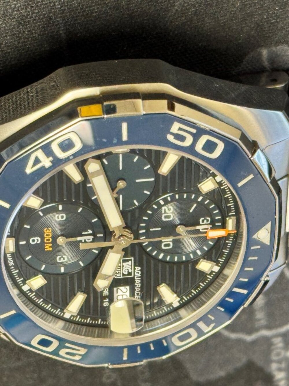 TAG HEUER AQUARACER CHRONOGRAPH AUTOMATIC - Picture 7 of 7